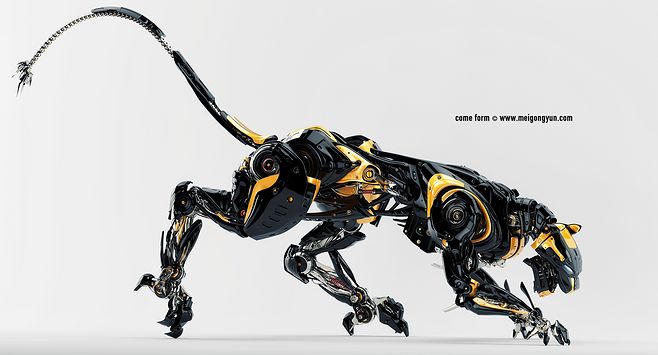 [美工云]50張人工智能科幻機器人Ai-Robot超清海報下載: